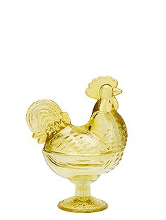 Glasdose Huhn22 x 11 x 16 cm von MADAM STOLTZ