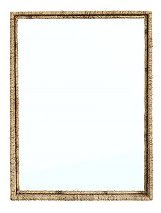 Spiegel mit Juterahmen60 x 8 x 45 cm von MADAM STOLTZ