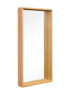 Spiegel Still, Eiche103 x 10 x 53 cm von HÜBSCH INTERIOR