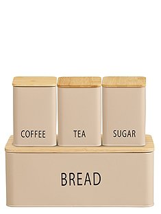 Tula Aufbewahrungs Set33x18x12/ je 10x10x13,5 cm von HOUSE NORDIC