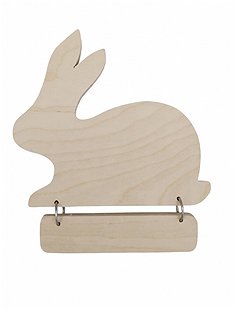 Hasenschild22 x 1 x 20 cm von CAR MÖBEL