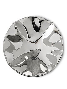 Wandskulptur Dent5 x Ø68 cm, Chrom  von HKLIVING