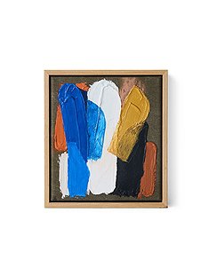 Kunstwerk Moonlight Strokes20 x 3,5 x 14 cm von HKLIVING