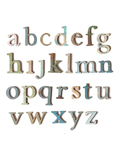 ABC Kleinbuchstaben
