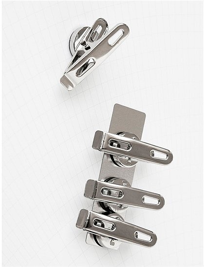 Metalltafel + Magnete von MONOGRAPH