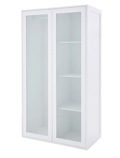 Glastür Schrankmodulin 3 Oberflächen von CAR MÖBEL