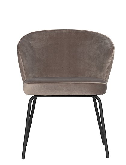 Stuhl Samt77 x 59 x 60 cm von BEPUREHOME