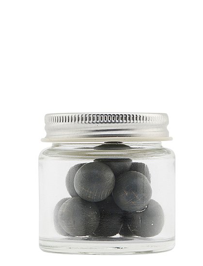 Holzmagneten Set12 Stück im Glas 2 Farben  von MONOGRAPH