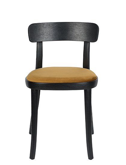 Stuhl mit Samt75 x 45 x 46 cm von DUTCHBONE