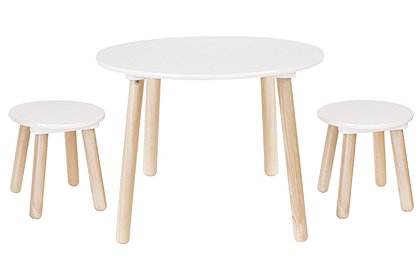 Kindertisch/2 Hocker von JABADABADO