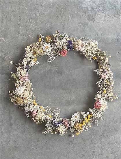 Trockenblumen Kranz3 Modelle