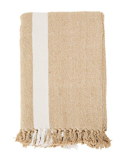 Decke mit Quasten 175 x 125 cm von MADAM STOLTZ