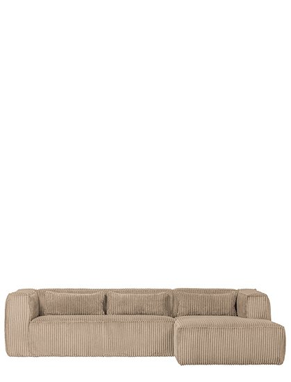 Ecksofa mit Ribcordezug re/li73 x 96/175 x 305 cm von WOOOD