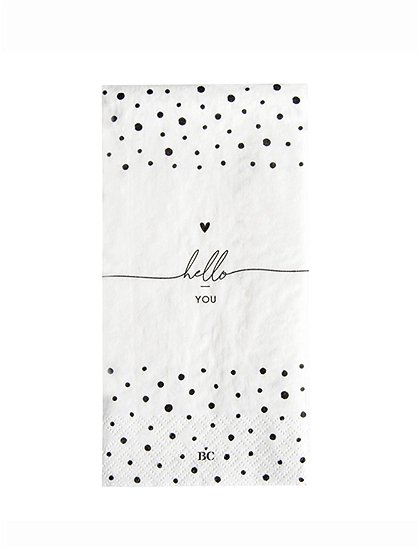 Papier Servietten20 x 10 cm von BASTION COLLECTIONS