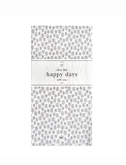 Papier Servietten20 x 10 cm von BASTION COLLECTIONS