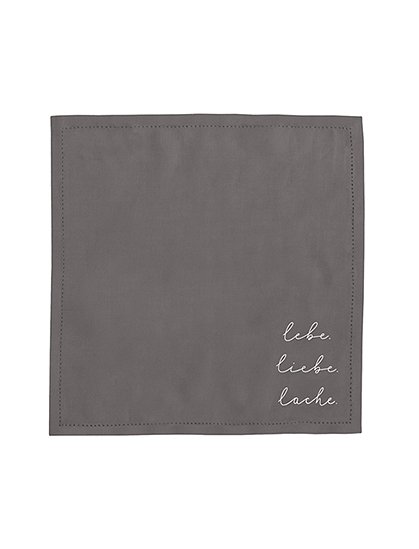 4er Set ServiettenLeinen 45x45 cm von EULENSCHNITT
