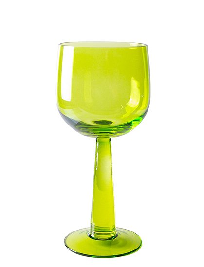 Weißweingläser The Emeralds4er Set - 17,2 x 8 cm, je 200 ml von HKLIVING