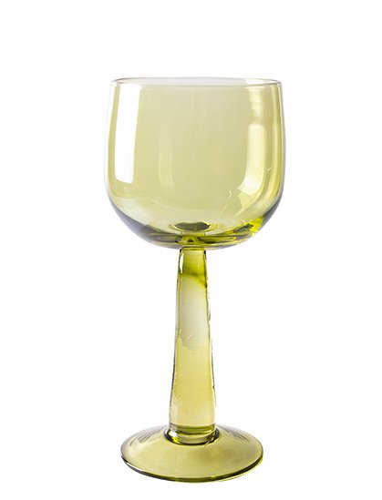 Weißweingläser The Emeralds4er Set - 17,2 x 8 cm, je 200 ml von HKLIVING