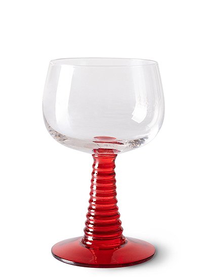 Weinglas Swirl, 190 ml13,5 x Ø 8,5 cm von HKLIVING