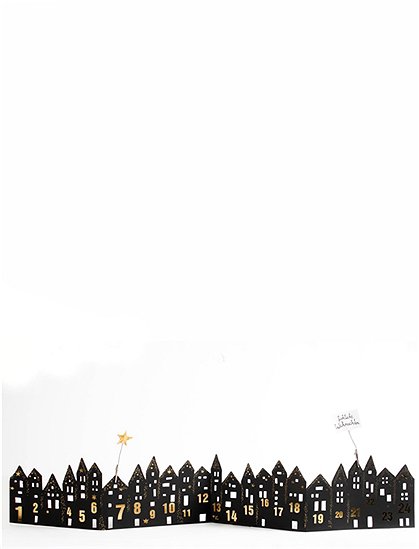Adventskalender14 x 84 cm von GOOD OLD FRIENDS