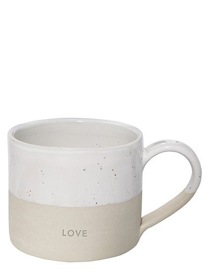 Tasse aus Steingut7 x 8,5 cm, 250 ml von EULENSCHNITT