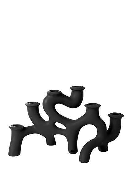 Kerzenhalter Swirls20 x 14,5 x 35 cm von PRESENT TIME
