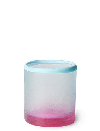 Windlicht, Glas 10 x Ø 9 cm von HKLIVING