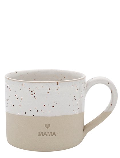 Tasse aus Steingut7 x 8,5 cm, 250 ml von EULENSCHNITT