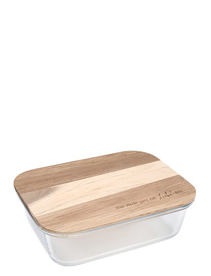 Vorratsbeh./Holzdeckelunterschiedliche Größen von EULENSCHNITT