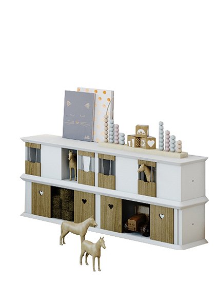Regal Stall20 x 24 x 93 cm von MATHY BY BOLS
