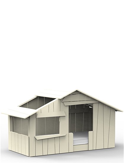 Bett Montessori, 26 Farben125 x 104 x 229 cm von MATHY BY BOLS