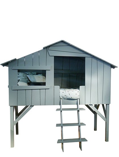 Baumhaus Hochbett, 26 Farben205 x 139 x 229 cm von MATHY BY BOLS
