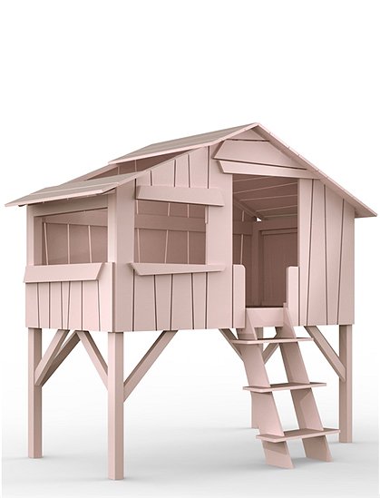 Baumhaus Hochbett, 26 Farben205 x 139 x 229 cm von MATHY BY BOLS