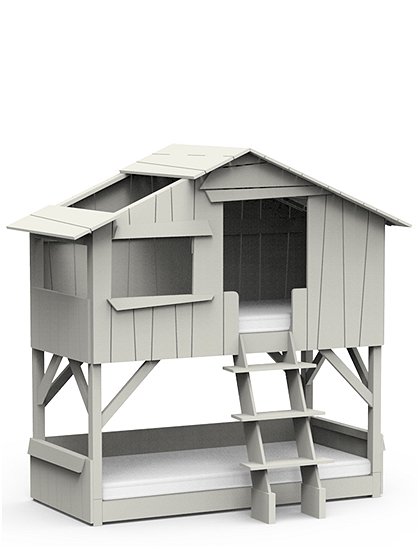 Baumhaus Etagenbett, 26 Farben221 x 139 x 229 cm von MATHY BY BOLS