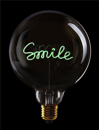 Message in a bulb17 x 12,5 cm von MESSAGEINTHEBULB