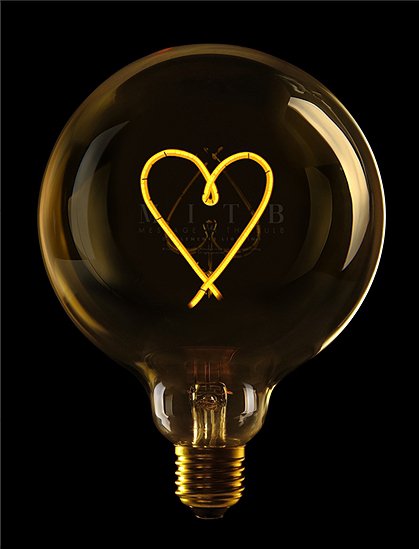 Message in a bulb17 x 12,5 cm von MESSAGEINTHEBULB