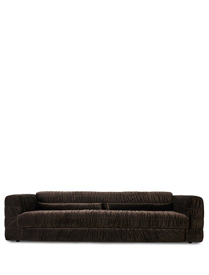 Club Sofa, Samt72 x 108 x 274 cm von HKLIVING