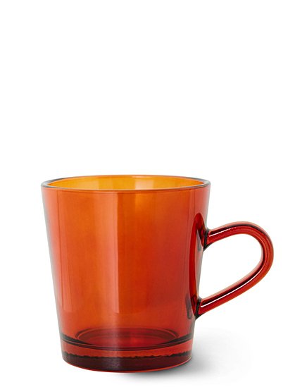 Kaffeetasse, 70's GlaswarenØ 11 cm / 200 ml von HKLIVING