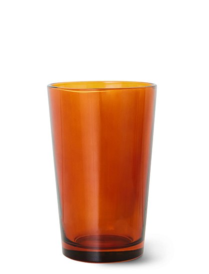 Teeglas, 70's Glaswaren13,5 x Ø8,8 cm / 400 ml von HKLIVING