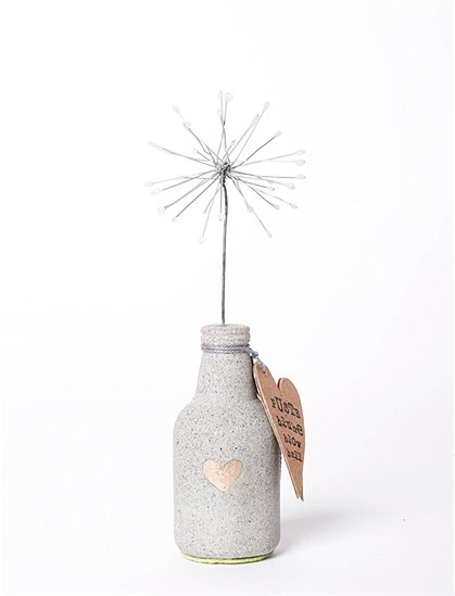 Pusteblume in Vase15 x Ø 5 cm von GOOD OLD FRIENDS