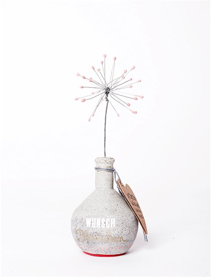 Pusteblume in Vase15 x Ø 5 cm von GOOD OLD FRIENDS