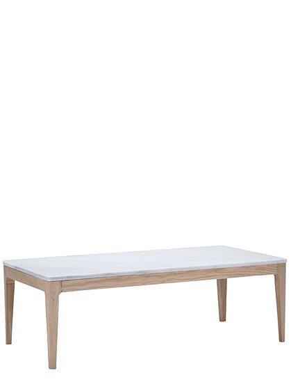 Coffeetable mit Marmortop40 x 60 x 120 cm von CAR MÖBEL