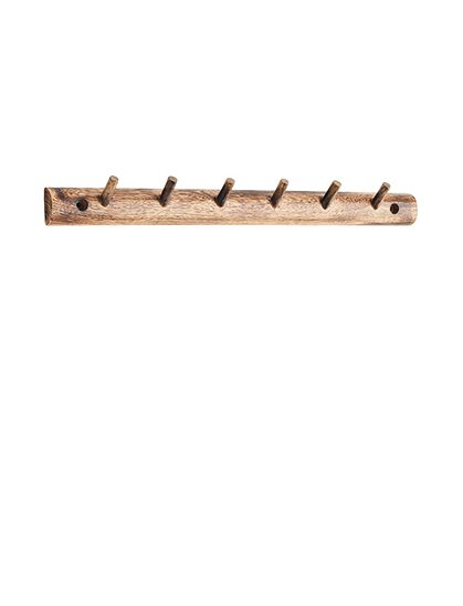 Hakenleiste, Mangoholz 49 cm / 69 cm  von MADAM STOLTZ