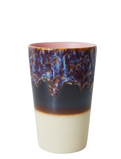 70s Tee Becher13,5xØ8,7 cm, 460 ml von HKLIVING
