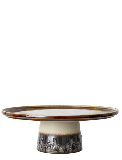 70's Keramik Etagere 9,5 x Ø 26 cm von HKLIVING
