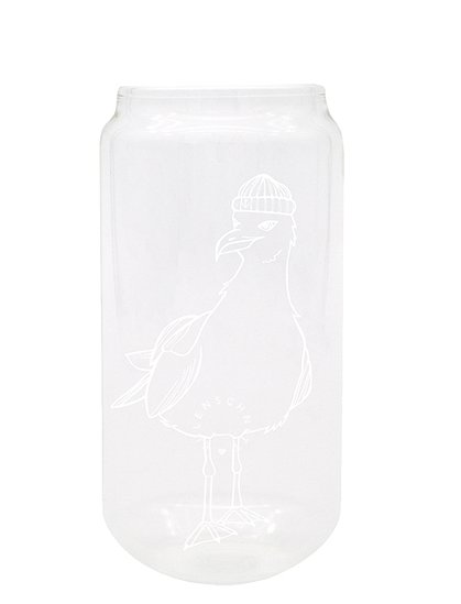 hohes Trinkglas 15xØ7,5 cm, 500 ml von EULENSCHNITT