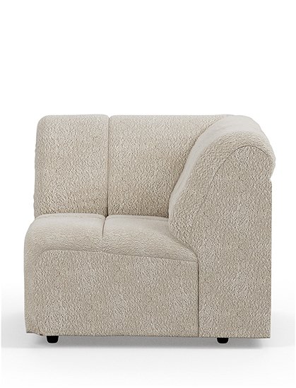 Couch Wave Bouclé9 Module  von HKLIVING
