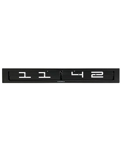 Flip Uhr Texttime8 x 8 x 65 cm von CLOUDNOLA