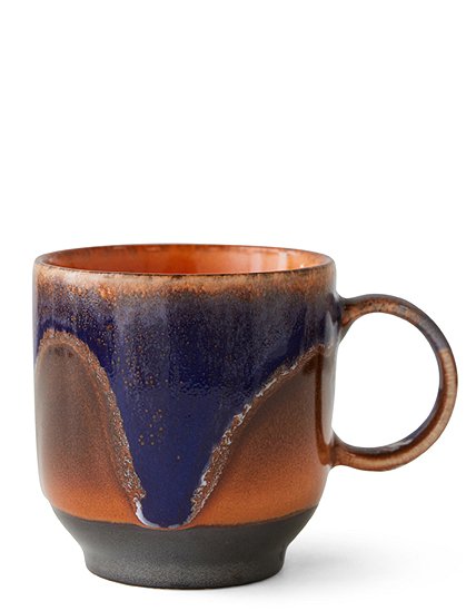 70s Kaffeetassen8x7,5x10,8 cm, 250 ml  von HKLIVING