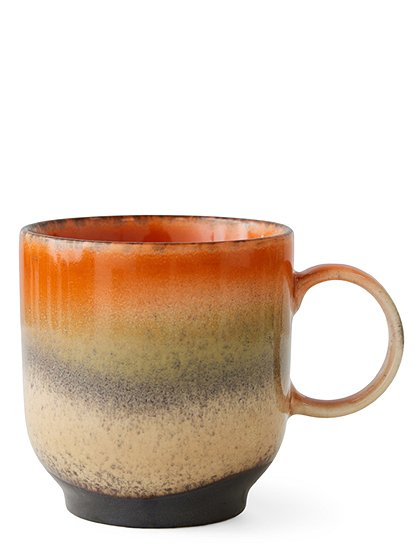 70s Kaffeetassen8x7,5x10,8 cm, 250 ml  von HKLIVING